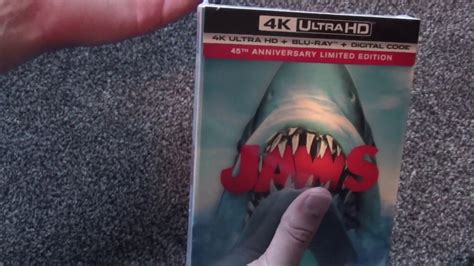 Jaws 4k Ultra Hd Blu Ray Unboxing Youtube