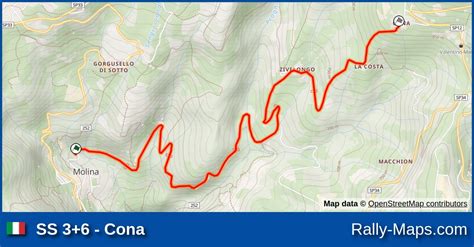 Ss 36 Cona Stage Map Rally Della Valpolicella 2024 Crz 🌍 Rally