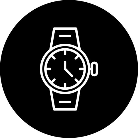 Watch Vector Icon 17036947 Vector Art at Vecteezy