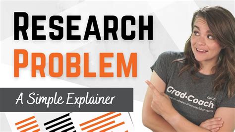 The Research Problem And Problem Statement Plain Language Explainer