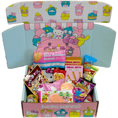 Sanrio X Mashi Box Mystery Asian Snack Box 55 Total Pieces 51 Off