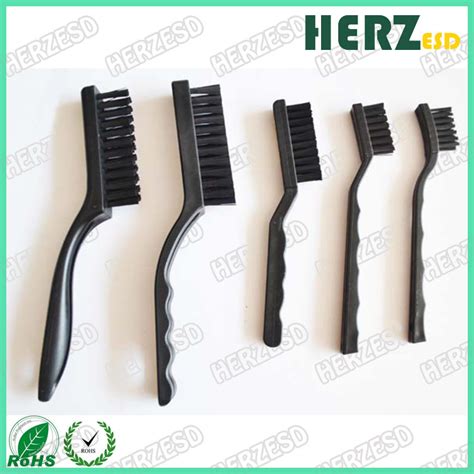 Black Color Anti Static Cleaning Brush Esd Safe Brush Various Style