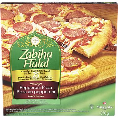 Halal Pepperoni Pizza (570 g) - Zabiha Halal - DIZIN Online Store