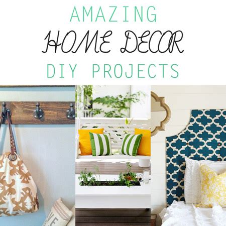 Amazing Home Decor DIY Projects - The Cottage Market