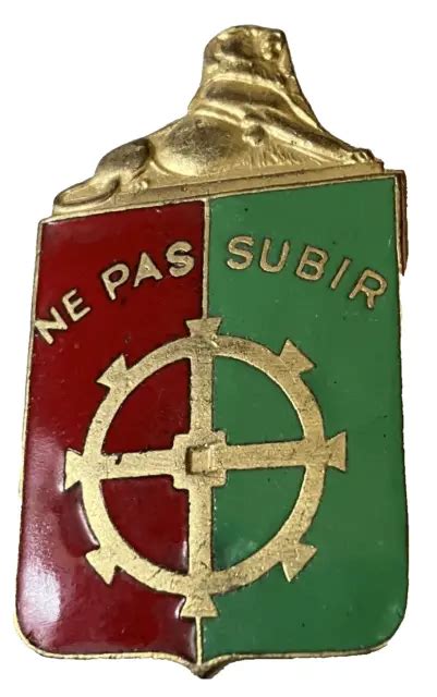 Insigne Militaire Infanterie Division D Infanterie Smf Ep