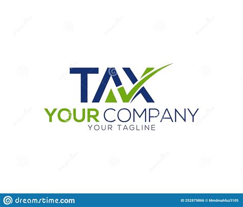 Letter Tax Logo Icon Design Stock Vector Illustration Of Accounting