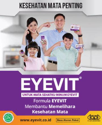 Eyevit Vitamin Mata Minus Strip Tablet Salut Selaput Lazada Indonesia