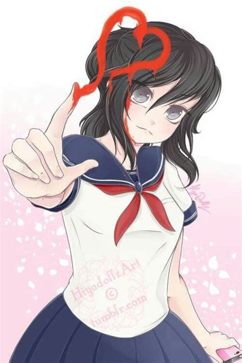 Ayano Aishi Personagens De Anime Feminino Yandere Simulator Yandere