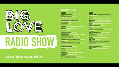 Big Love Radio Show May Michael Gray Big Mix Youtube