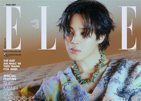 Jimin Graces Cover Of Elle Vietnam March Bangtanweb Net