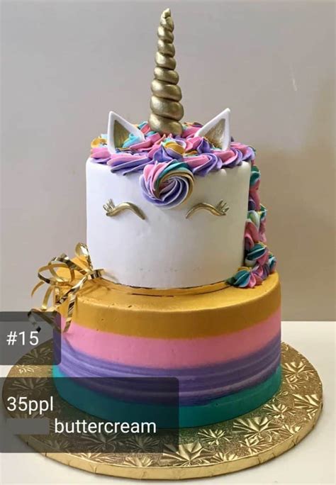 2 Tier Unicorn Cake Supreme Bakery