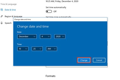 How To Change The Time And Date Settings On Your Windows 10 Computer