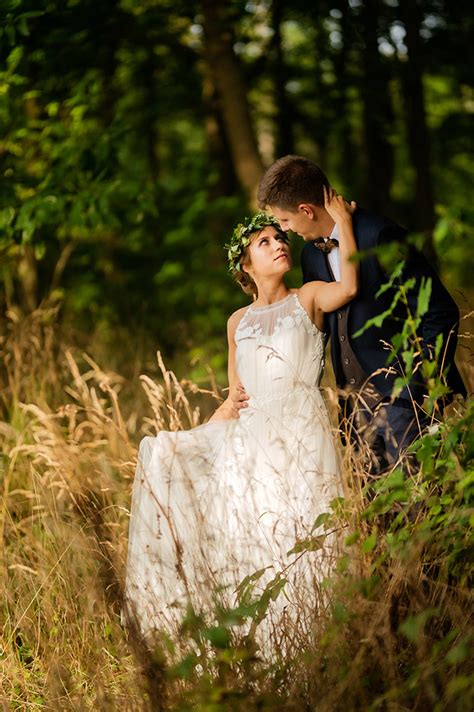 Paulina i Mariusz Fotograficzna plenerowa sesja poślubna