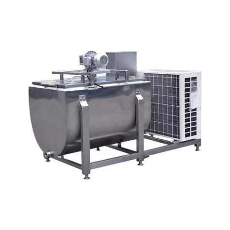 500 Liter Stainless Steel Horizontal Cooling Milk Chilling Tank And