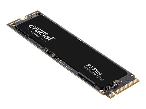 Crucial P3 Plus M.2 2280 500GB PCI-Express 4.0 x4 NVMe 3D NAND Internal ...