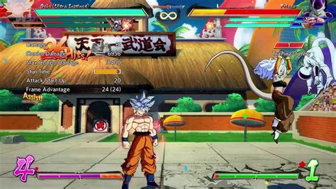 Dragonball Fighterz Ui Goku Bar Tod Youtube