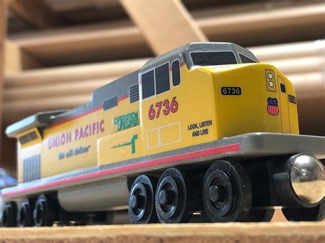 Union Pacific Operation Lifesaver C 44 Diesel Engine Toy Train The