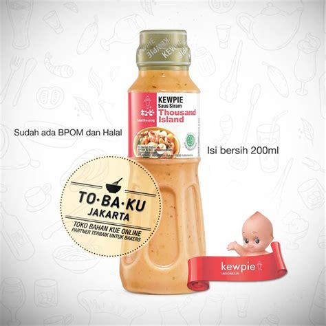 Jual Kewpie Salad Dressing Thousand Island Saus Siram Kemasan Botol