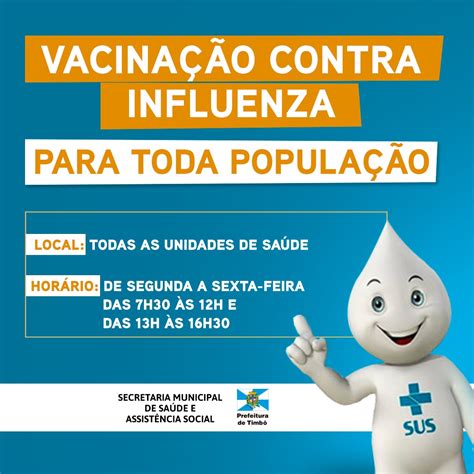 Vacina Contra Influenza Liberada Para Toda A Popula O Em Timb