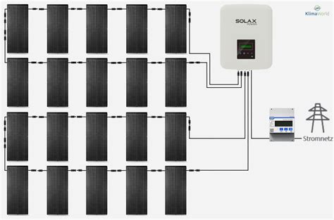 Solax Solar Anlage 7600 Watt günstig Klimaworld