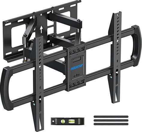 MOUNTUP TV Wall Mount Full Motion Wall Mount For 42 82 Inch Curved Flat