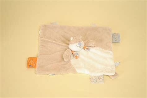 Doudou Ecureuil Plat Beige Charly William Henry Noukie S Coeur De Doudou