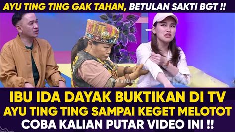 Breaking News Ibu Ida Dayak Buktikan Pengobatannya Di Tv Depan Ayu