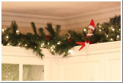 Christmas Decorating Above Kitchen Cabinets Christmas Decorations