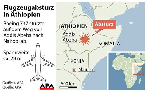 157 Tote bei Flugzeugabsturz in Äthiopien vier Opfer aus Österreich