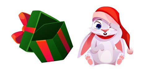 Christmas Rabbit Cursor Custom Cursor