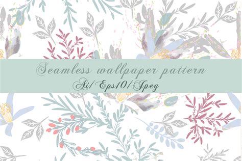 Floral Vector Pattern Rustic Flowers Graphic By Fleurartmariia