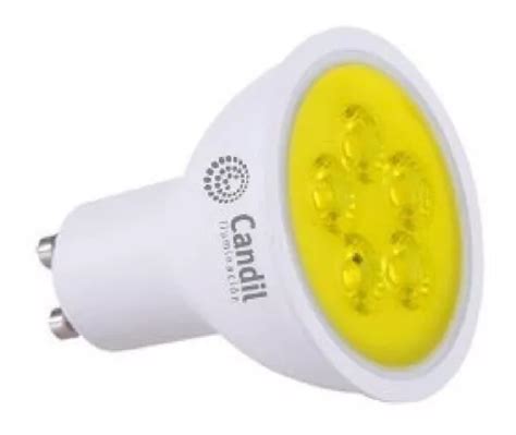 Dicroica Led Color 4 5w Gu10 220v 35º Apertura Candil Color de la luz