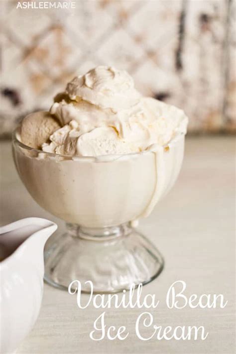 Vanilla Bean Ice Cream Ashlee Marie Real Fun With Real Food