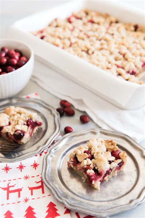 Fresh Cranberry Shortbread Bars Recipe Shortbread Bars Cranberry