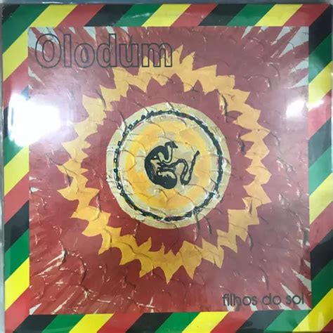 Lp Vinil Olodum Filhos Do Sol Encarte Mv Mercadolivre