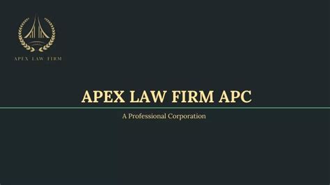 PPT - Apex Law Firm APC PowerPoint Presentation, free download - ID:11852135