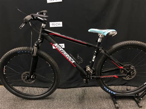 Black Northrock Maxxis 21 Speed Front Suspension Mountain Bike With