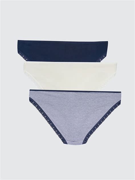 LCW Young Lacivert Baskılı Bikini Külot lü Paket S CD Z LSJ LCW