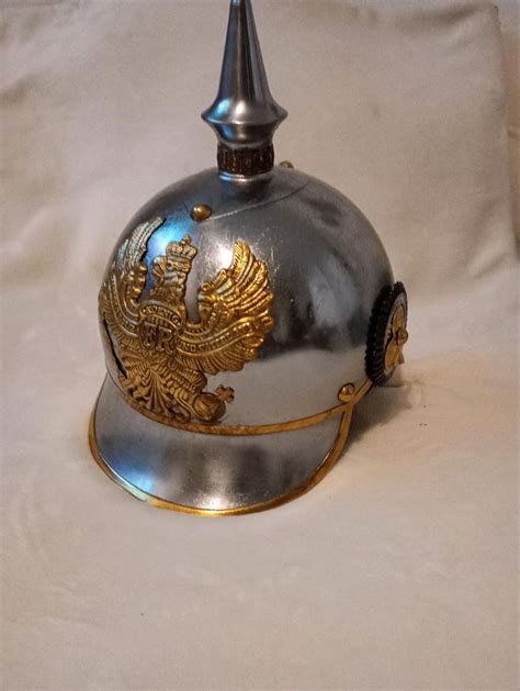 Deutsche Pickelhaube Imperial Preußischer Helm In Mecklenburg