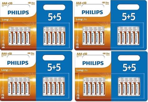 Philips Longlife Aa Batterijen X Blisterverpakking Bol