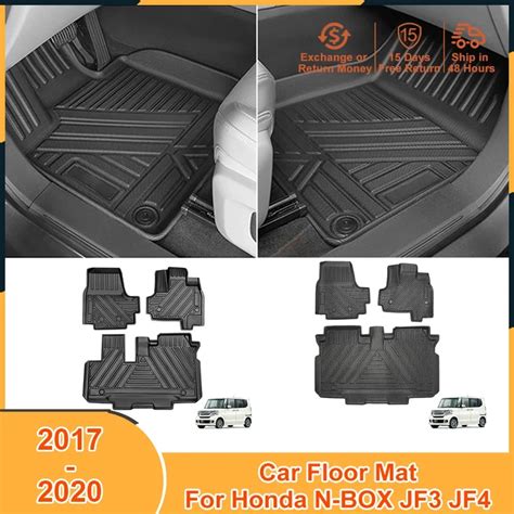 2017 2020 Foot Pad For Honda N BOX Custom JF3 JF4 2017 2018 2019 2020