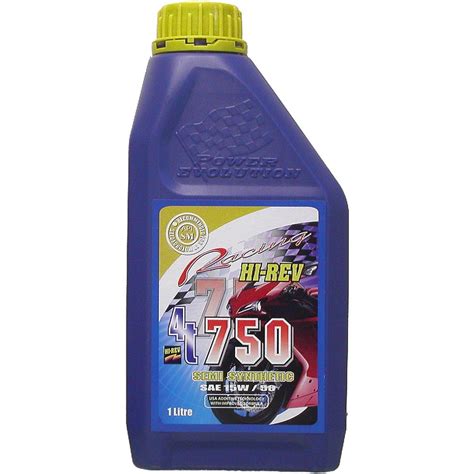 Aw Motorcycle Parts Hi Rev Super 4t Semi Synthetic 15w50 4 Stroke Oil