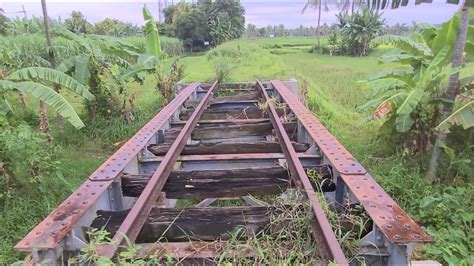 MENCARI PERSILANGAN JALUR REL KERETA DGN JALUR REL LORI PG PRAJEKAN DI