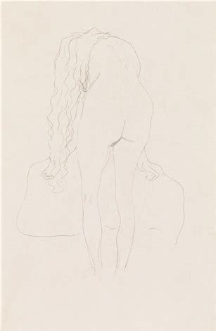 Bent Over Nude From The Back By Gustav Klimt On Artnet