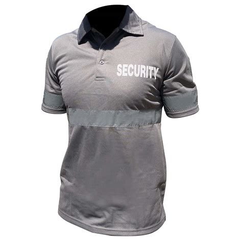 Tuff Guard Reflective Stripe Polo Security Id Quick Uniforms