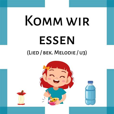 Komm Wir Essen Noten Kita Kiste