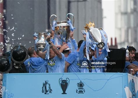 Manchester City UEFA Champions League Winners Parade in Manchester ...