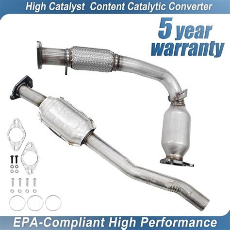 Catalytic Converters Set For 2010 2014 Gmc Terrain Chevy Equinox 2 4l