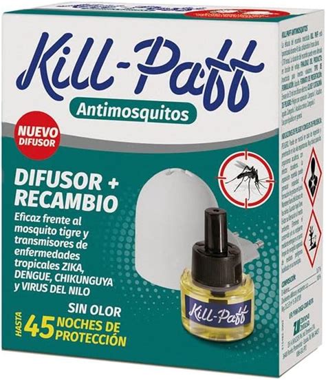 Kill Paff Insecticida El Ctrico Antimosquitos Eficaz Contra