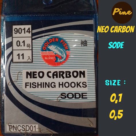 Jual Kail Pancing Golden Fish Neo Carbon SODE Tanpa Lubang 0 1 0 3